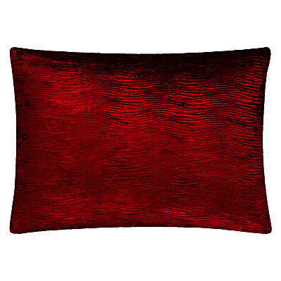 Harlequin Arkona Velvet Cushion Cranberry Harlequin Arkona Velvet Cushion Cranberry